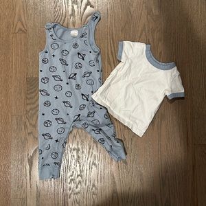 Hanna Andersson size 18-24months baby jumper with shirt